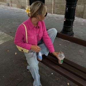 ZARA SHORT TEXTURED JACKET